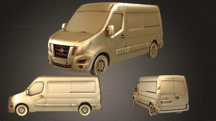 Vehicles (Nissan NV400 mr, CARS_2750) 3D models for cnc